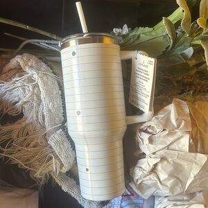 Notebook paper tumbler